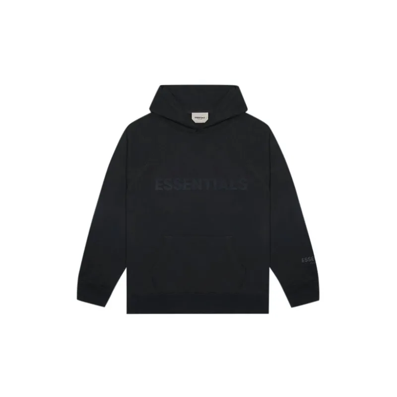 Fear of God Essentials 3D Silicon Applique Pullover Hoodie XL - POIZON