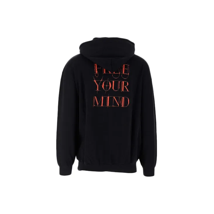 Balenciaga Gothic Logo Hoodie-1