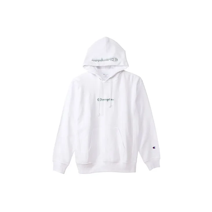 Champion Sweatshirt Japan Version Unisex White-1