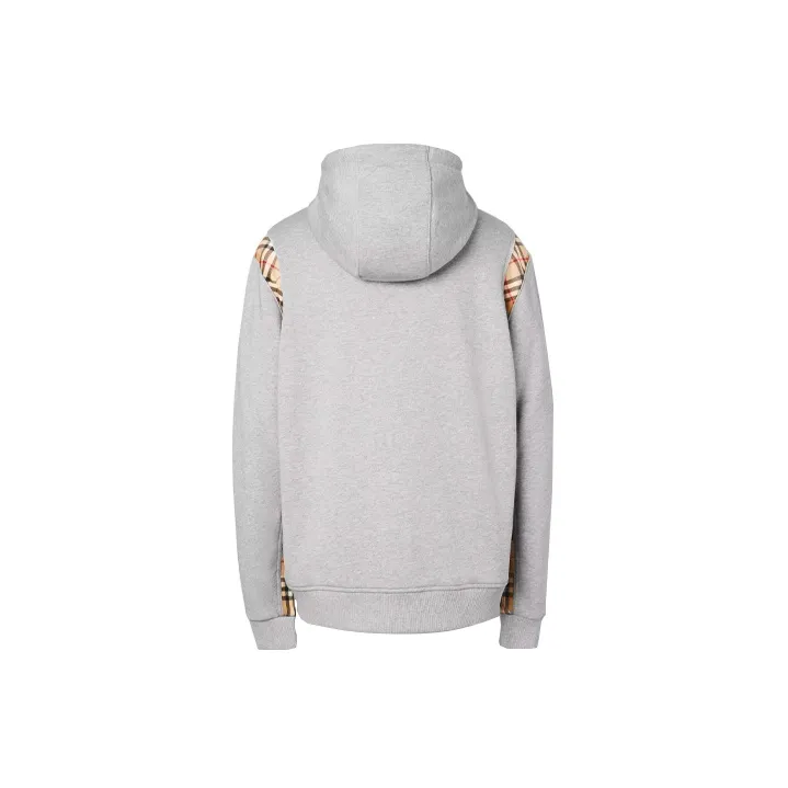 Burberry Vintage Check Panel Hoodie-1