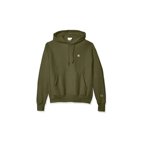 Champion Sweatshirts Unisex Army Green