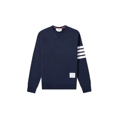 Thom Browne 4-Bar Crewneck Sweatshirt