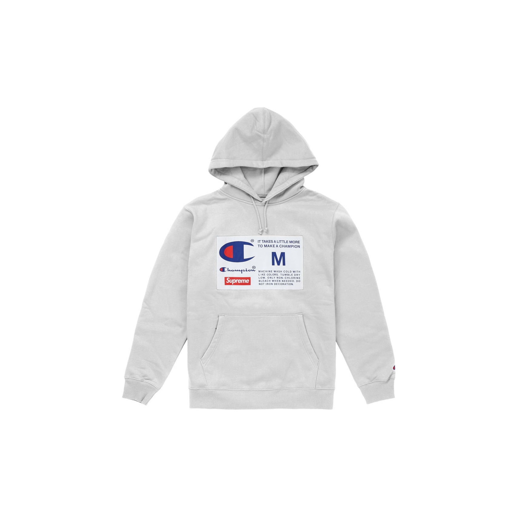 bedcdvshop trends supreme champion hooded sweatshirt POIZON