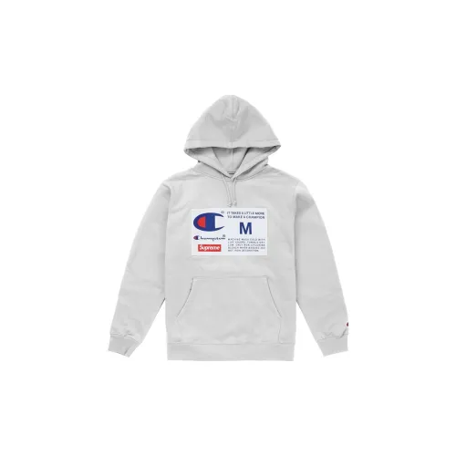 Champion X Supreme Co-branded Collection Sweatshirts Unisex