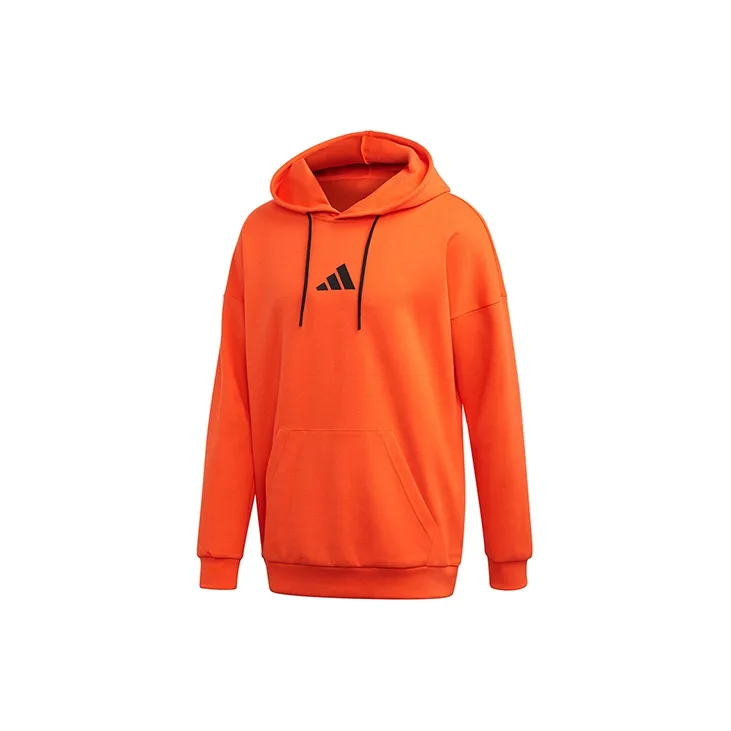 Adidas Sweatshirts Men Half Neon Red-1