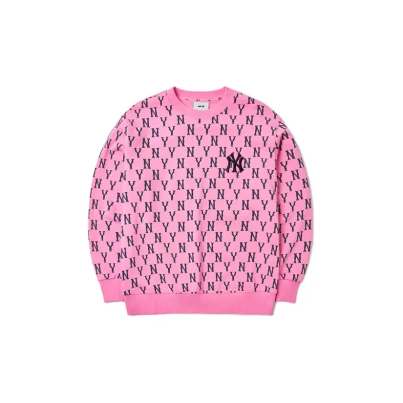 MLB Sweatshirts Unisex Pink-1
