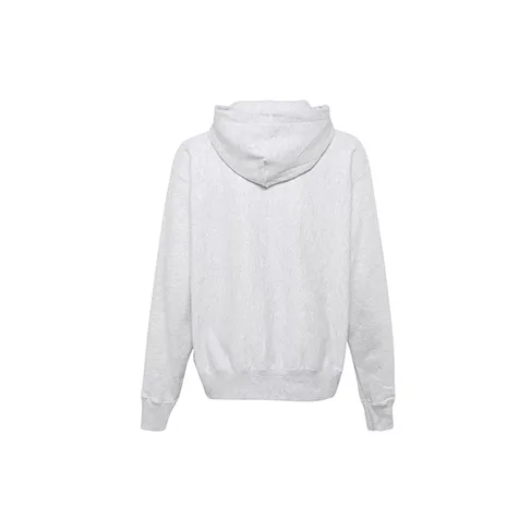 Champion Hooded Regular Sweatshirt US Version Men's Silver Gray-1