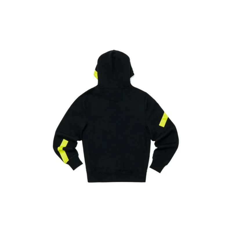 Champion Hooded Loose Fit Regular Sweatshirt Winter US Version Men's Black-1