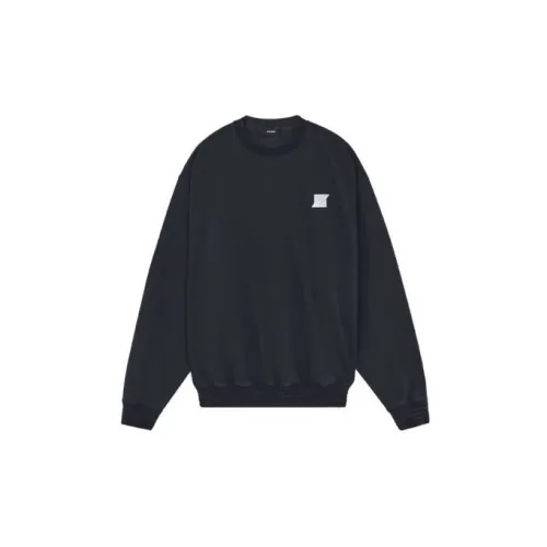 WE11DONE Sweatshirts Unisex Black