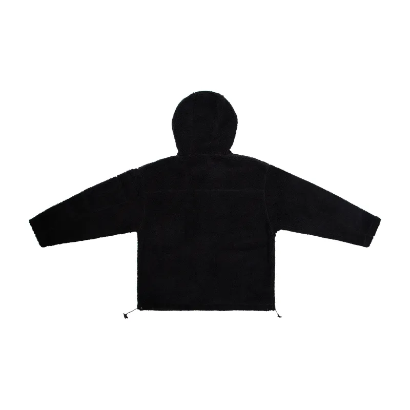 P.M.W Hooded Loose Fit Sweatshirt Men's Black-1