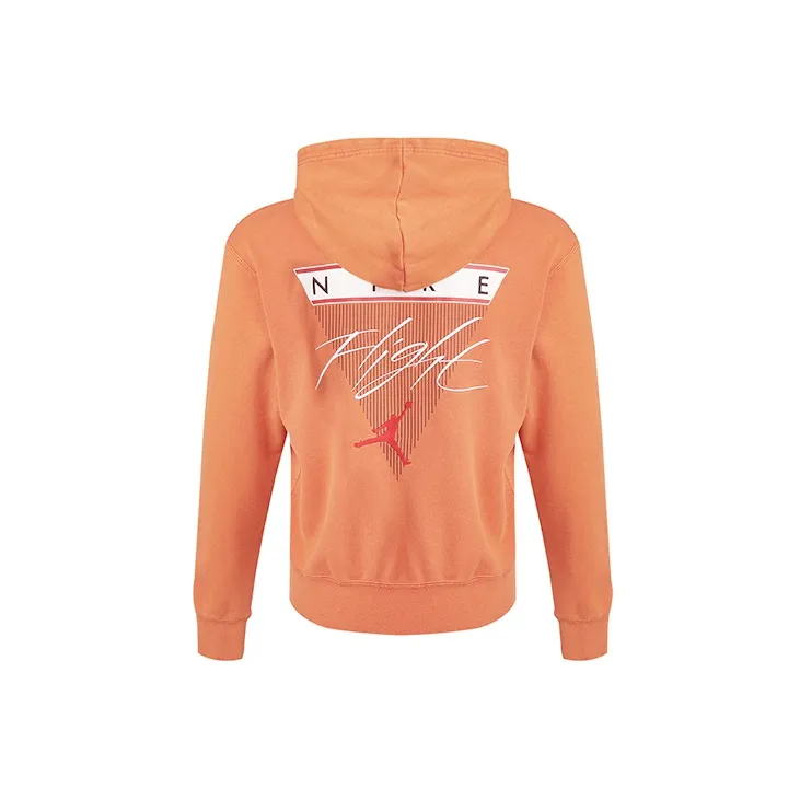 Jordan Flight Sweatshirts Men Mars Sunrise Red-1