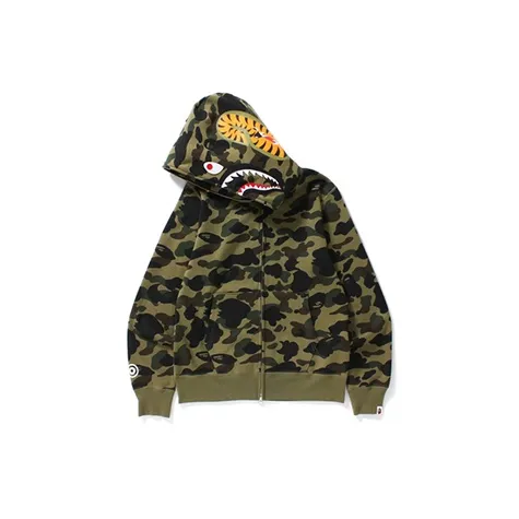 Bape 1st Camo Shark Full Zip Hoodie-1