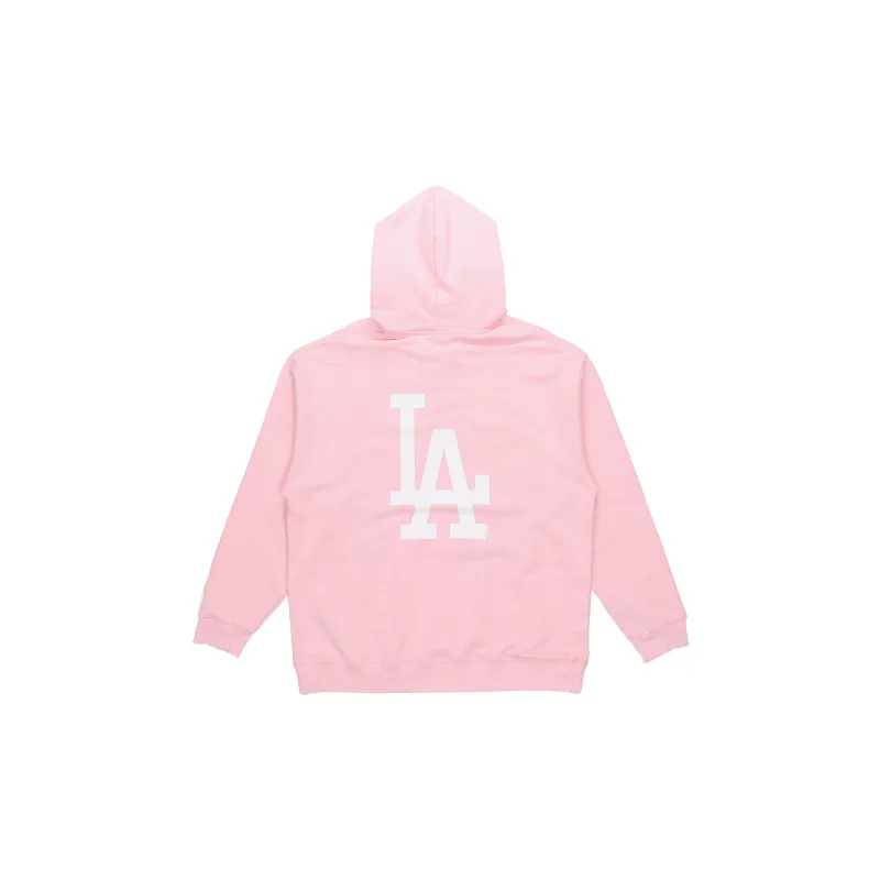 MLB Hooded Regular Sweatshirt Unisex Pink-1