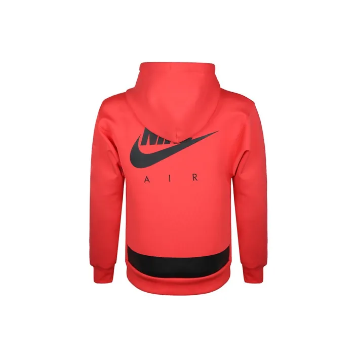 Jordan Sweatshirts Men Orange Red-1
