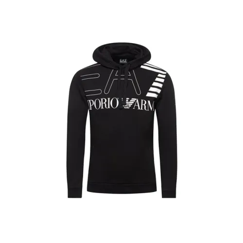 EMPORIO ARMANI Sweatshirts Men Black