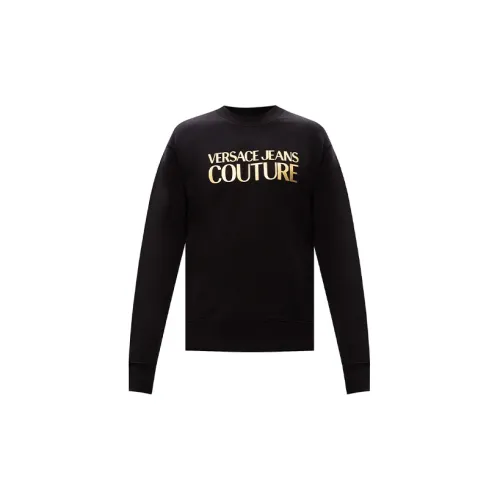 VERSACE JEANS COUTURE Sweatshirts Men Black