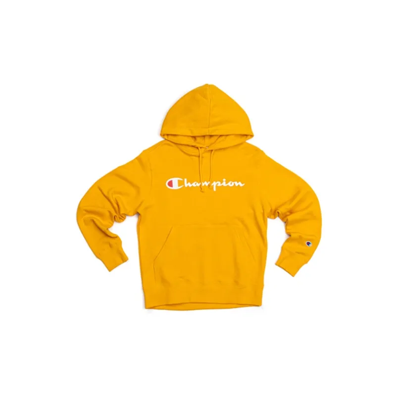 Champion Sweatshirt Japan Version Men's Yellow-1