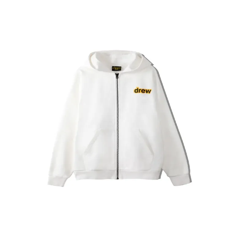 Drew House Smiley Collection Sweatshirt Winter Unisex WHITE OFF WHITE-1