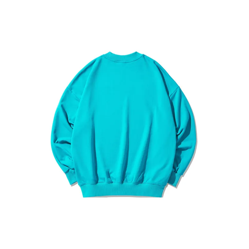 GUKUUL Fun Cartoon Letter Print Loose Fit Crew Neck Pullover Long Sleeved Sweatshirt Unisex-4