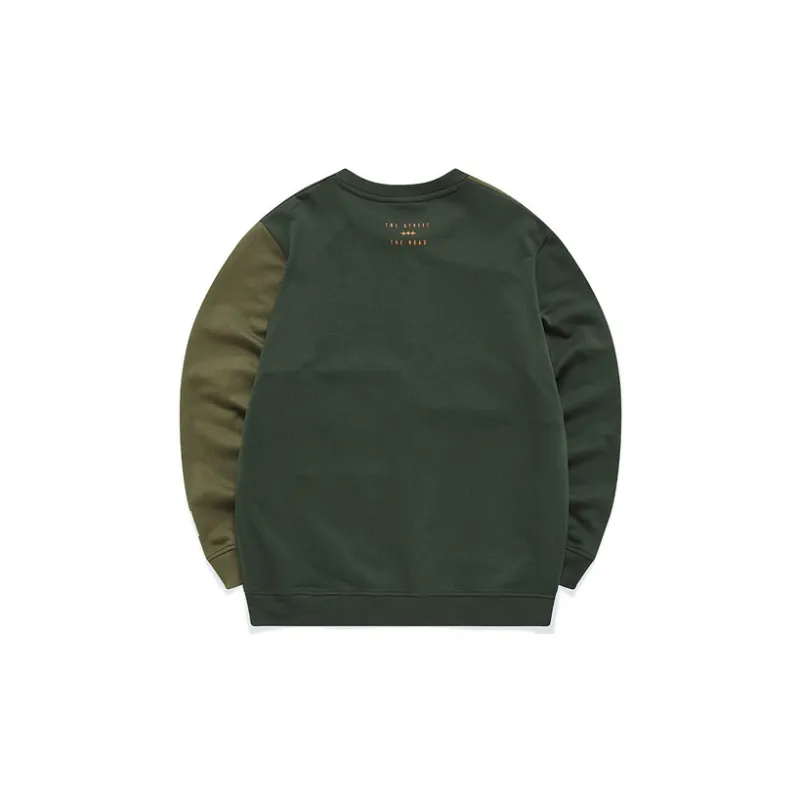 Mihara Yasuhiro X FILA MIHARA YASUHIRO Collaboration Collection Sweatshirts Men Army Green-1