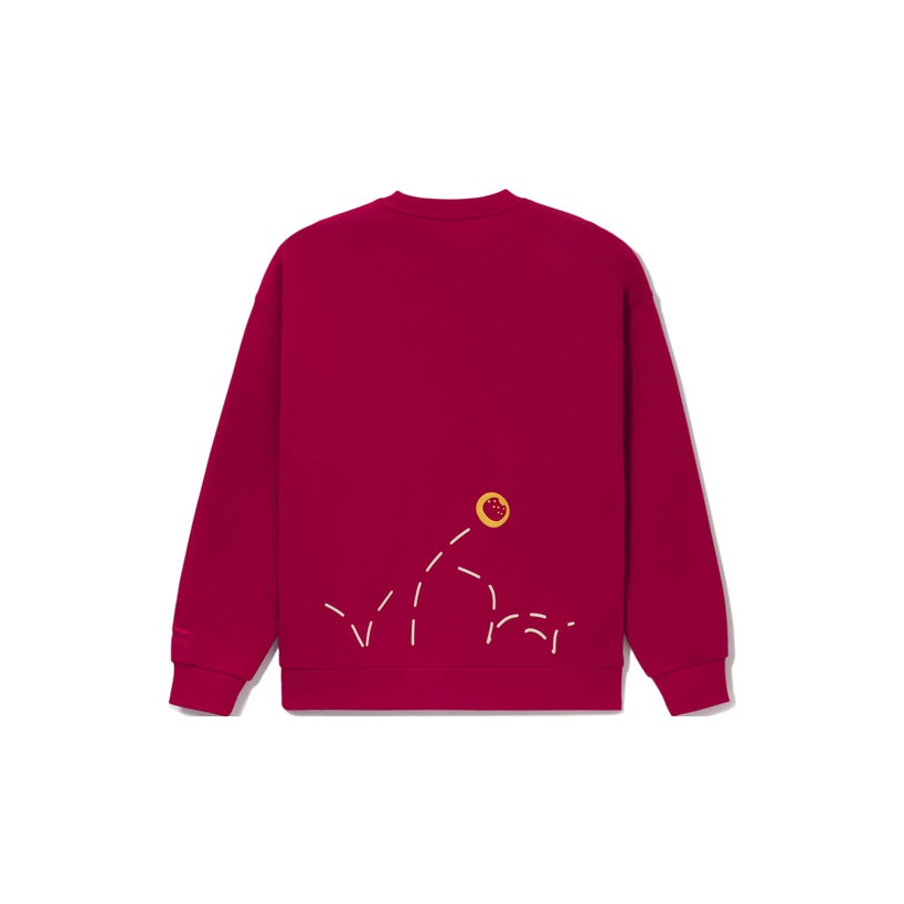 Disney X LINING Sweatshirts Unisex Bull Red XL - POIZON