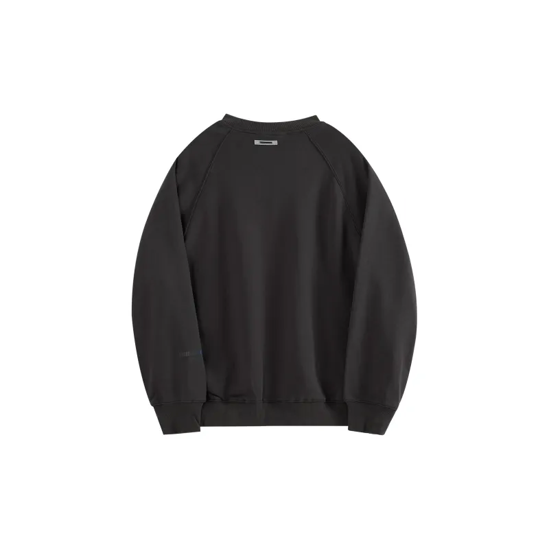 COKEIN x Tikimomoka Autumn And Winter Season Crew Neck Loose Fit Long Sleeved Sweatshirt Unisex Earth Tones-10