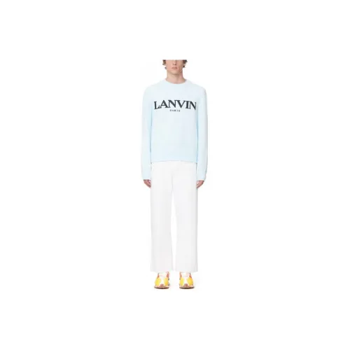 Lanvin Sweatshirts Unisex Blue