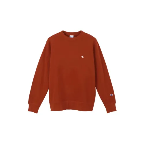 Champion Sweatshirts Unisex New Year Red