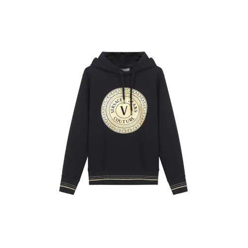 VERSACE JEANS COUTURE Sweatshirts Men Black