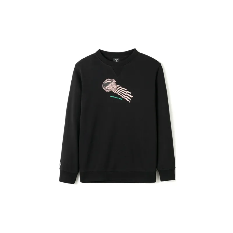 VOLCOM Crew Neck Loose Fit Regular Sweatshirt Unisex-1