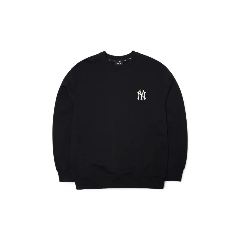 MLB Cashew Flower Sweatshirts Unisex Black-1