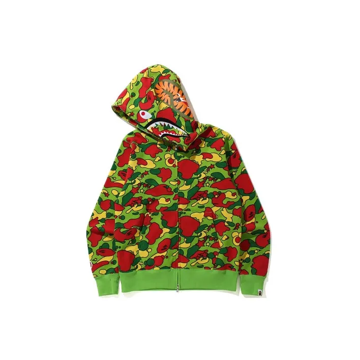 Bape Sta Camo Shark Full Zip Hoodie-1