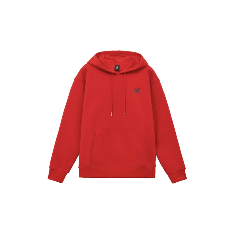 New Balance Red Hoodies Sweatshirts for Women s Men s Sneakers Clothing Sale New POIZON