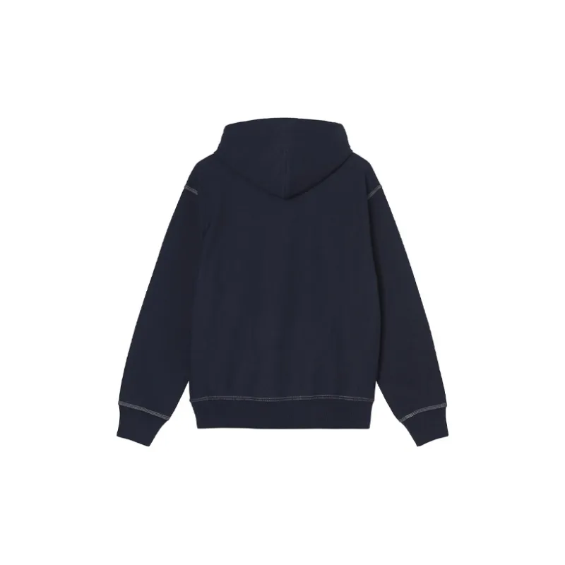 Stussy Contrast Stitch Label Hoodie-5