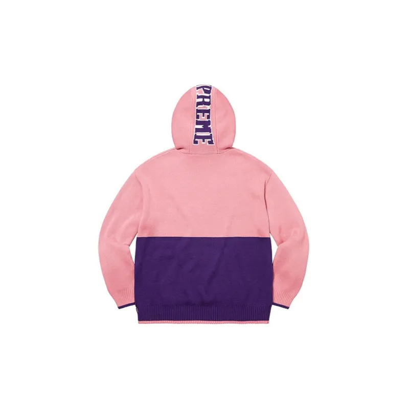 Supreme 2 Tone Hooded Sweater-1