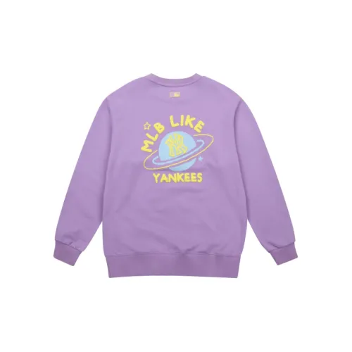 MLB New York Yankees Sweatshirts Unisex Purple