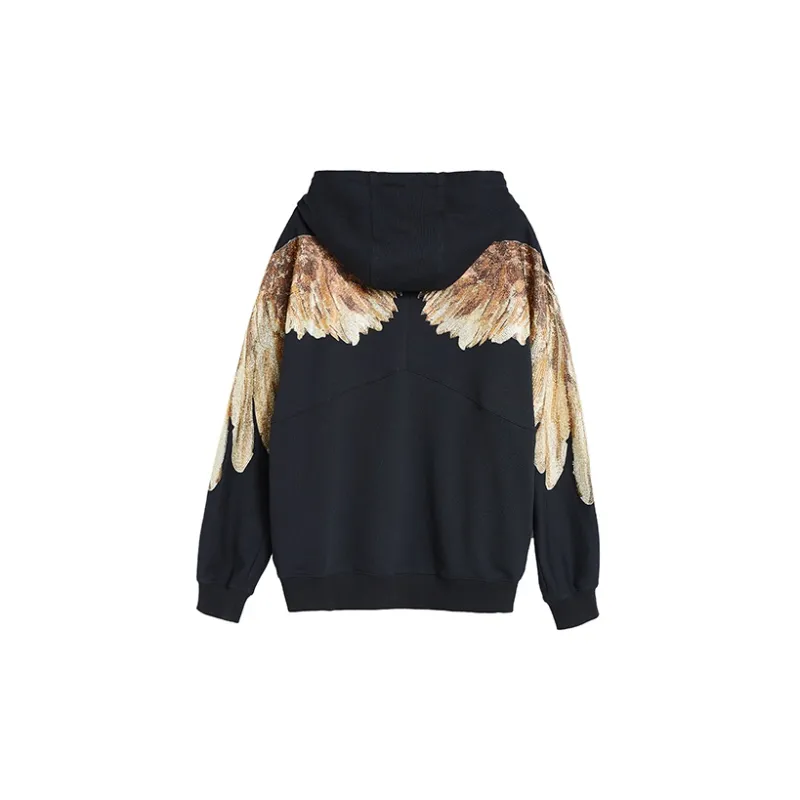 TCH Extremely Charismatic And Highly Realistic Leopard Print Couple's Sweatshirt With Hood Unisex-1