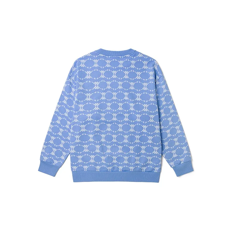 Kappa Crew Neck Sweatshirt Fall And Winter Unisex-7