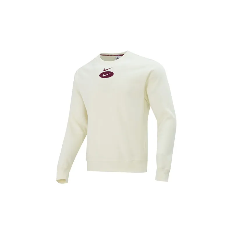 Nike Sweatshirts Men Ivory White-1
