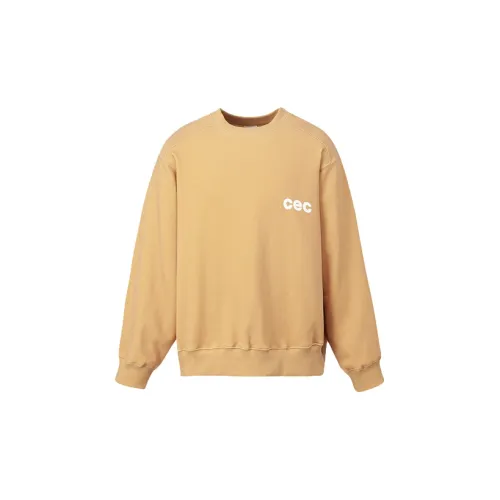 CHANCECHANCE Sweatshirts Unisex Yellow