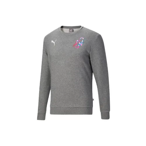 PUMA Neymar JR Creativity Crew Sweatshirts Men Gray