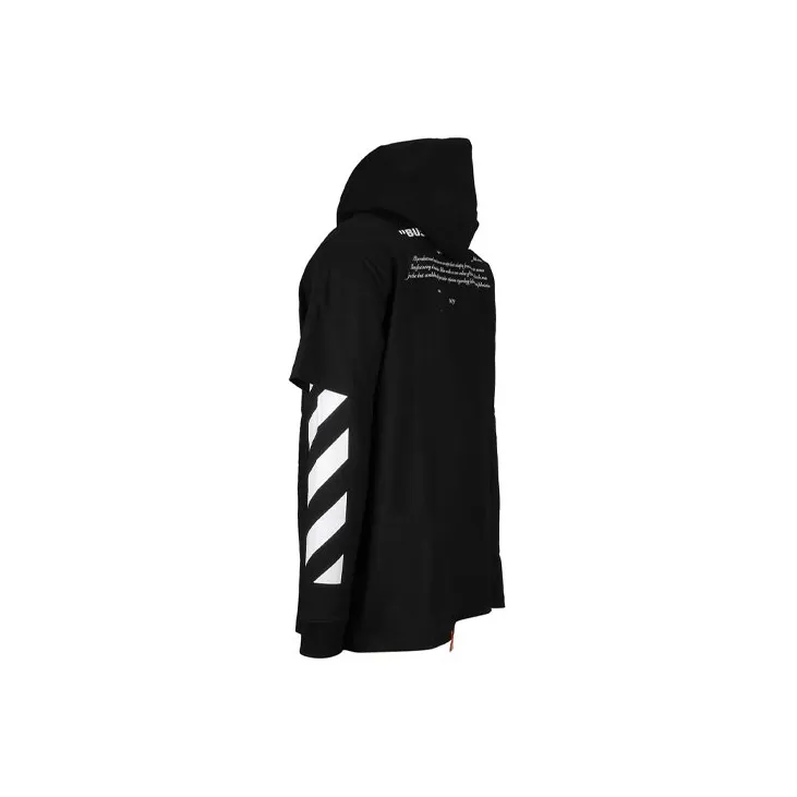 OFF WHITE Diag Bernini L/S Tee Hoodie-2