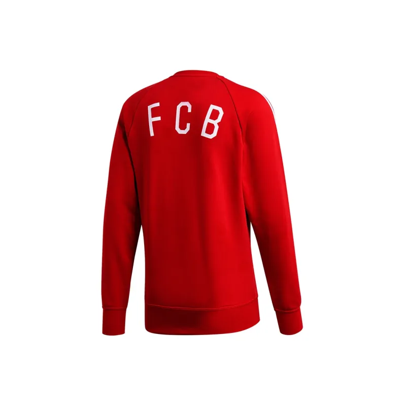 Adidas FC Bayern Sweatshirt Sweatshirt Men's Red-1