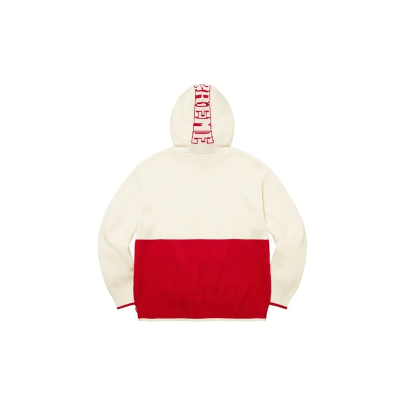 Supreme 2 Tone Hooded Sweater-4