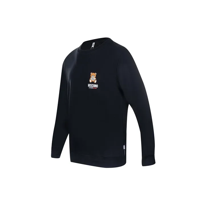MOSCHINO SS21 Sweatshirt Men's Black-2