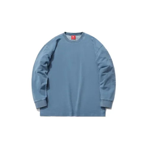 LiNing Sports Fashion Collection Sweatshirts Men Denim Blue