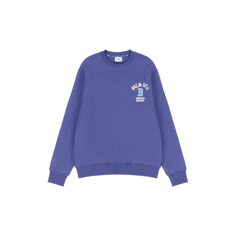 MLB Sweatshirts Unisex Light Navy Blue-1