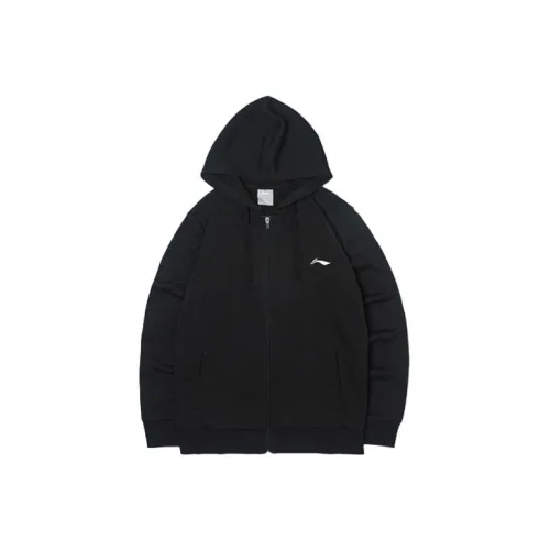 Li Ning Men’ Hooded Jacket Black