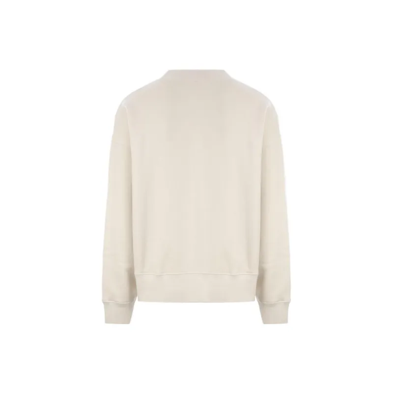 PALM ANGELS Bear Print Sprayed Logo Sweatshirt-1