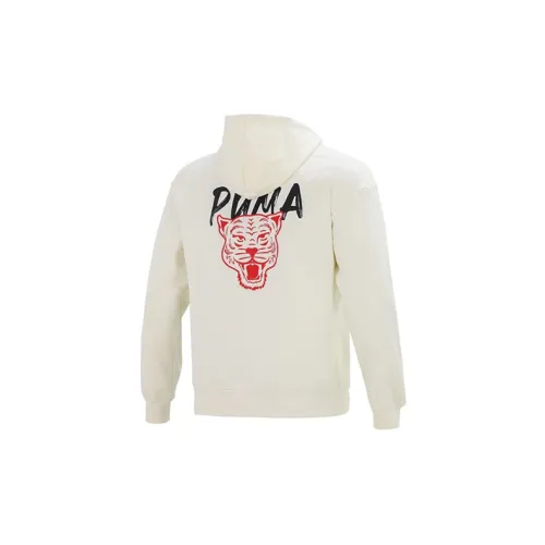 PUMA Sweatshirts Unisex Off White